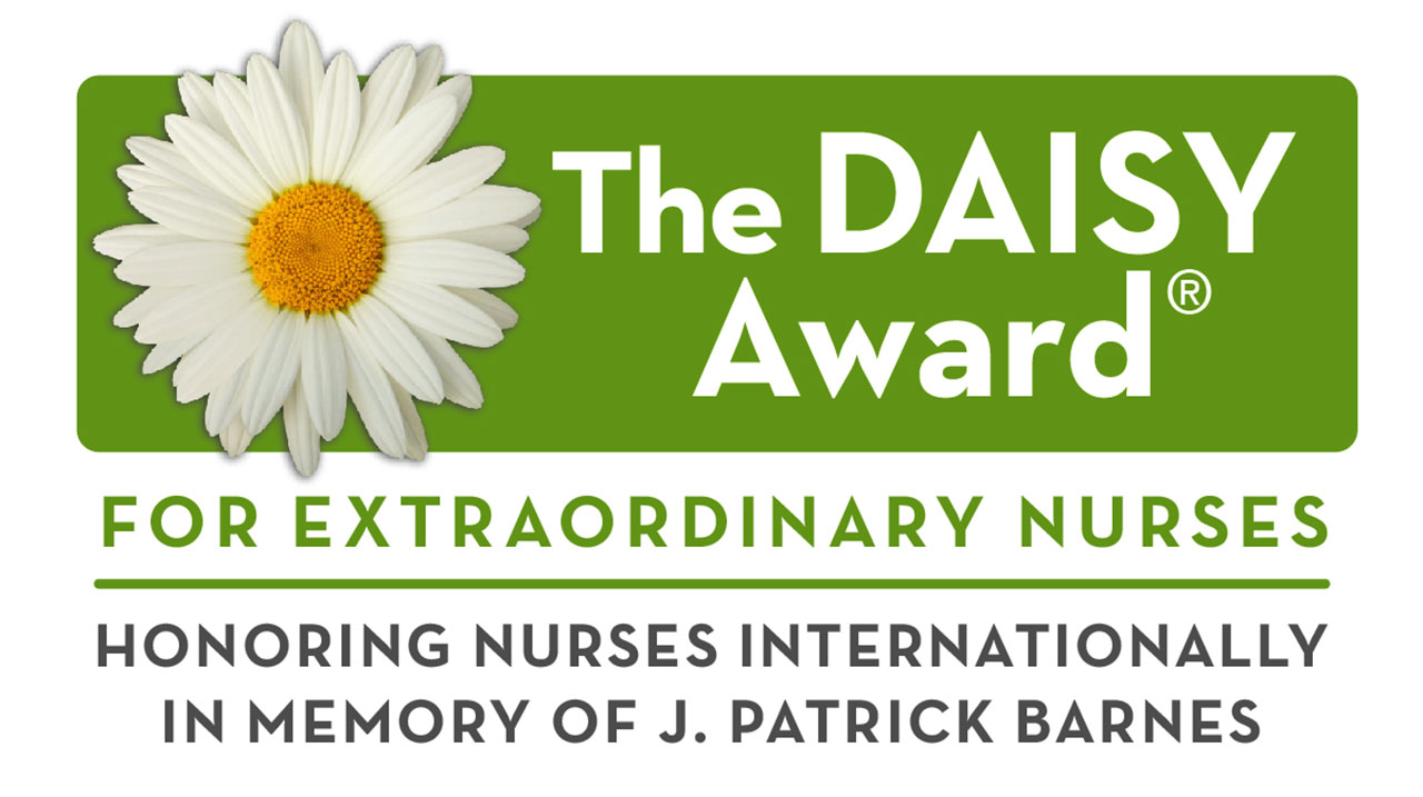The Daisy award for Extraordinary Nurses